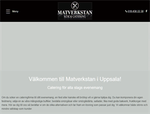 Tablet Screenshot of mat-verkstan.se